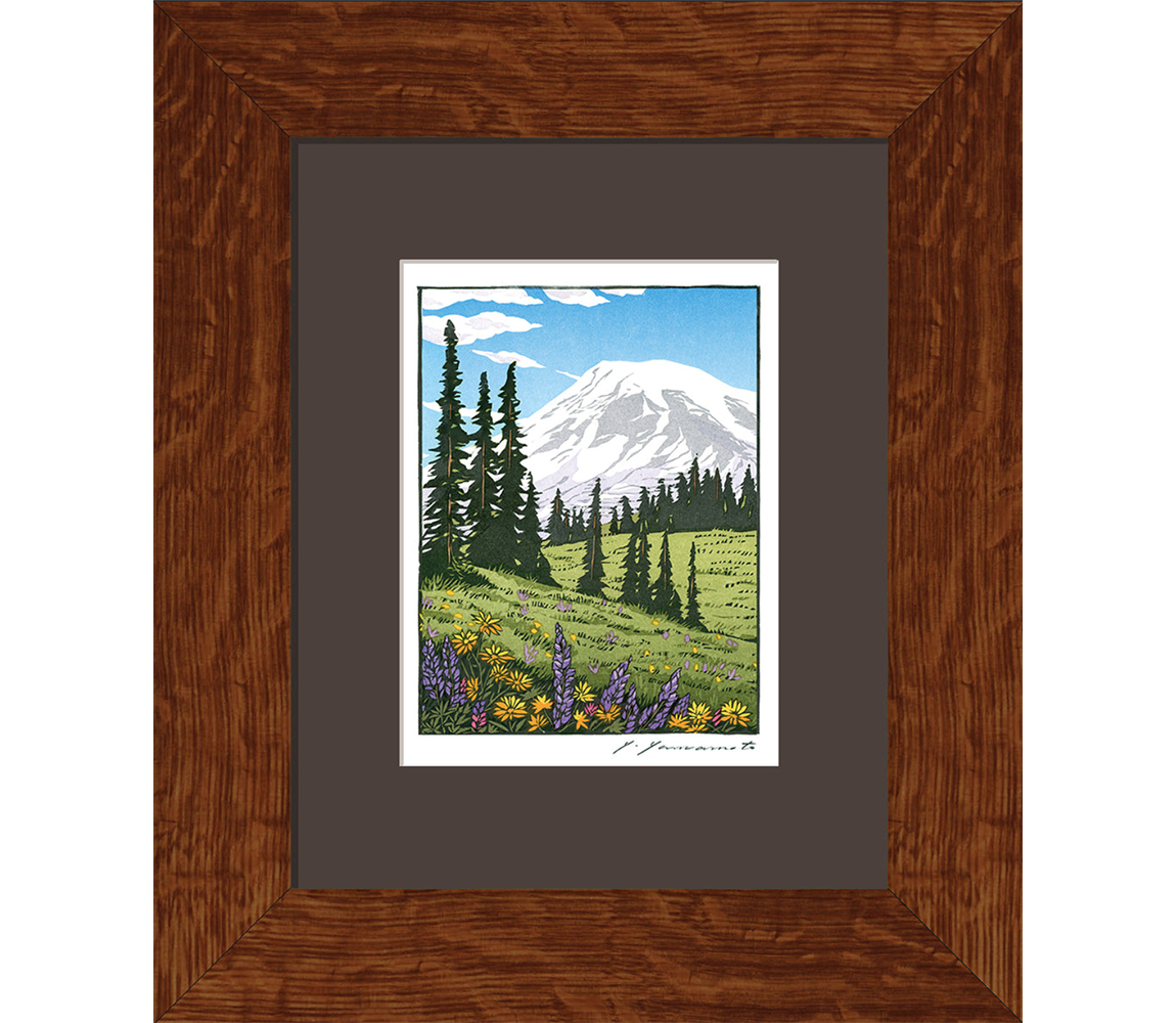"Mt Rainier - Mazama Ridge" - Yoshiko Yamamoto